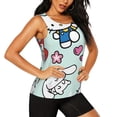 thumbnail image 2 of Lsque Sanrio Printed Workout Tank Tops for Women, Athletic Sports Tank Tops, Compression Sleeveless Dry Fit Shirts,Sleeveless Yoga Shirt-Large, 2 of 9