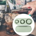 3 Grid Silicone Ice Cube Maker With Lid Hollow Automatic Bartender Ice