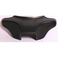 thumbnail image 3 of PRIMER BLACK BATWING FAIRING WINDSHIELD for Harley SOFTAIL FATBOY HERITAGE DELUXE CUSTOM SLIM 2018-2023 Single Din Radio Design and 4x5" Speakers Holes, 3 of 4
