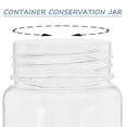 thumbnail image 3 of Raindrops 5Pcs Reusable Transparent Laboratory Bottles Wide Mouth Sealed Containers for Liquid and Solid Storage, 3 of 8