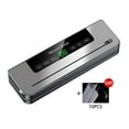 thumbnail image 2 of Electric Vacuum Food Sealer Machine Buillt-in Cutter Kitchen Vacuum Packaging Machine Vacuum Sealing Machine with10 Sealed Bags ,Easy to Use, 2 of 6