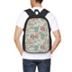 thumbnail image 4 of Balery Cute Owl Mochila para hombre y mujer - Tela Oxford 600D resistente - Gran capacidad, resistente al agua, ideal para la escuela, viajes y senderismo, 4 of 6