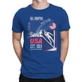 thumbnail image 2 of USA Ski Jumping 1924 Heritage Men's T-shirt, 2 of 3