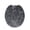 Black, variant on Marble Print Toilet Seat