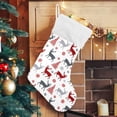thumbnail image 6 of Coolnut Christmas Stocking Personalized Christmas Tree Large Candy Stocking Hanging Gift Xmas Stockings Decoration 1 PC for Family Holiday Party Ornaments Decor Fireplace, 6 of 7