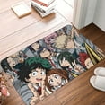 thumbnail image 4 of My Hero Academia Bathroom Rugs, Anime Welcome Door Mat, Non Slip Mat, Front Door Mat For Bedroom Living Room, Super Absorbent Flannel Rugs, Home Decor, 16*24 Inch, 4 of 9