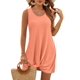 thumbnail image 3 of Vestido de playa BKRIVE para mujer, traje de baño Coverup, naranja, 3XL, 3 of 5
