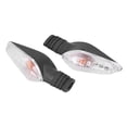 thumbnail image 3 of 12V Turn Lamp, Low Power Consumption Turn Signal Yellow Light Durable  For Motorbike Black Lens,Transparent Lens, 3 of 8