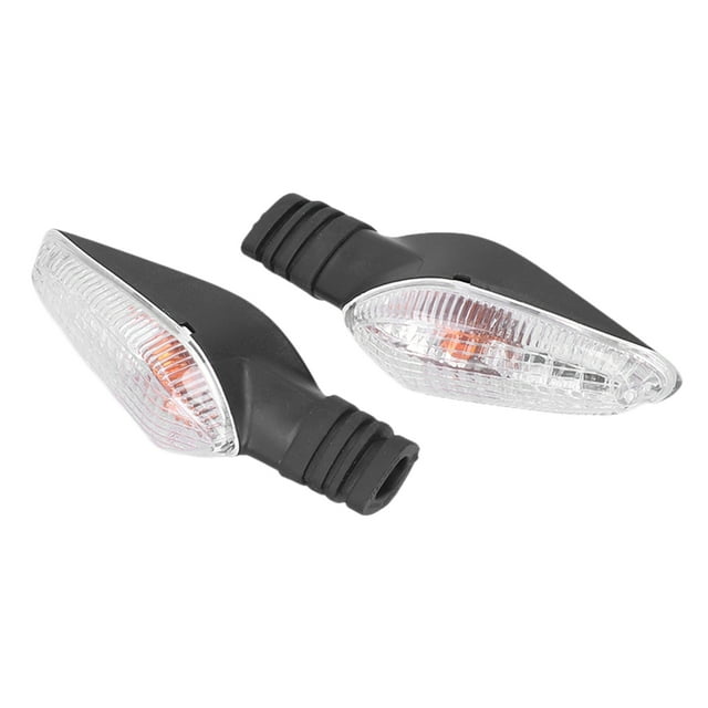 Turn Indicator, 2pcs Low Power Consumption Motorcycle Turn Lamp For Motorbike Black Lens,Transparent Lens