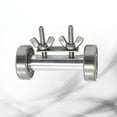 thumbnail image 1 of HINTRMENT Precision Drill Sharpening Guide Sharpener Silver with Elliptical Handle 1Pcs, 1 of 8