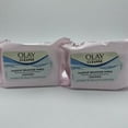 thumbnail image 2 of OLAY Cleanse Makeup Remover Wipes, Rose Water 25 ea (Pack of 2), 2 of 6