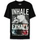 thumbnail image 1 of Ecko Unltd. Camiseta grÃ¡fica Inhale Exhale para hombre, negra, extra pequeÃ±a Ecko Unltd. Camiseta grÃ¡fica, 1 of 1