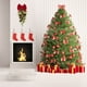 thumbnail image 4 of Lucakuins Corona de Navidad para Puerta Frontal, Bolas de Cono de Pino Bowknot Guirnaldas Brillantes, Guirnalda Iluminada Fiesta Adornos Festivos Decoraciones de Fiesta Lucakuins Decoración festiva, 4 of 8