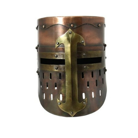 - EC World Imports Antique Replica Medieval Armor Pot Helmet