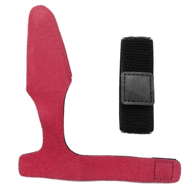 2 uds., cubiertas para caña de pescar, Protector de guante de poste + cinturón de banda para envolver corbatas (rojo) Tmvgtek pescar