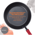 thumbnail image 5 of Rachael Ray 12.5" Create Delicious Hard-Anodized Aluminum Nonstick Deep Frying Pan, Red Handle, 5 of 6