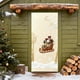 thumbnail image 5 of Cortina navideña para puerta | Cortina festiva con bordado 3D | Decoración de pared para el hogar | Decoración para la puerta principal y el interior | Decoración para fiestas y festivales, 5 of 6