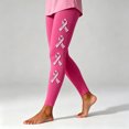 thumbnail image 7 of Stamzod Leggings for Women Fall Clothes Fashion Bow Printed Soft Yoga Pants High Waisted Workout Leggings, 7 of 7