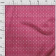 thumbnail image 3 of oneOone Velvet Magenta Fabric Tribal Sewing Craft Projects Fabric Prints By Yard 58 Inch Wide, 3 of 4