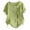 Mint Green, variant on Women's Summer CottonBlend Plus Size Blouse - Loose Fit Short Sleeve Soft Breathable Casual Top Stylish Front Design S-5XL