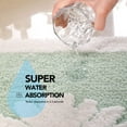 thumbnail image 4 of Bathroom Rugs, Cute Flower Bath Mat Flower Rug Non Slip Floor Carpet Microfiber Super Absorbent Machine Washable Bathtub Rug for Bedroom, Living Room and Bathroom Decor (15.7 x 23.6 inch), 4 of 6