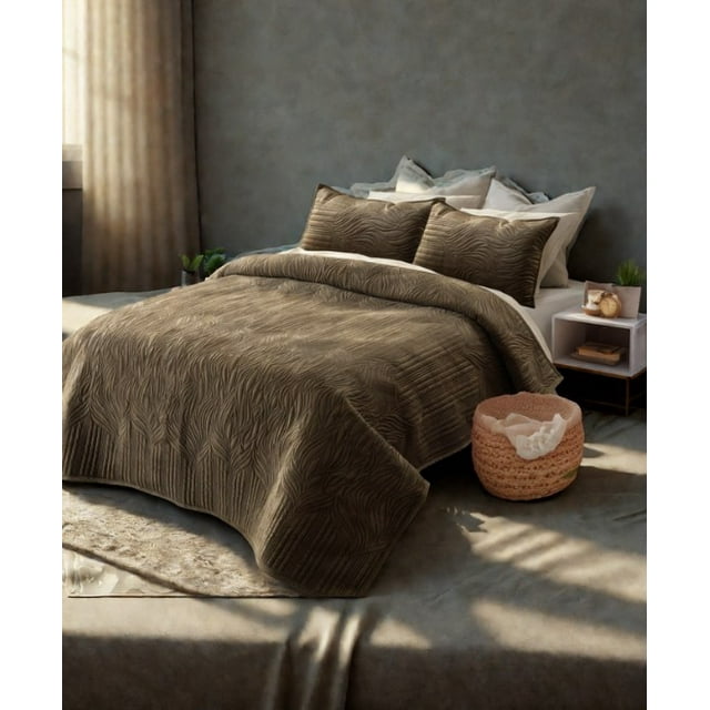 Auravelle Ultrasonic Quilted Bedcover Set