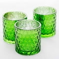 thumbnail image 1 of Richland Votive Holder Honeycomb Mercury Green Set of 6, 1 of 1