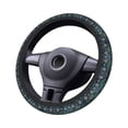thumbnail image 3 of 38cm Greek Meander Pattern Steering Wheel Cover Greek Key Auto Car Steering Wheel Protector Fit for SUV Universal 15 inch, 3 of 4