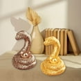 thumbnail image 4 of Intricate Snake Figurine Desktop Decoration Decorative Snake Statue Figurine Perfect For Chinese New Years Celebration, 4 of 9