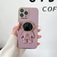 thumbnail image 1 of 3D Nuevo Astronauta Soporte Plateado Funda De Teléfono Para iPhone 11 12 13 14 Pro Max Cámara Lente Protección Silicona, 1 of 4