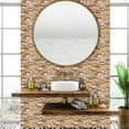 thumbnail image 3 of Faux Brick 3D Wall Panels Peel and Stick in Red Brown, Self Adhesive Waterproof Foam Wallpaper for Bedroom, Bathroom, Kitchen, 3 of 8