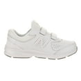 thumbnail image 2 of new balance women's ww411v2 hook and loop walking shoe, white, 10 d us, 2 of 5