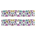 thumbnail image 7 of Yayeee Faucet Mat for Kitchen Sink 30" Diatomite Long Splash Guard Pad, Purple Retro Pattern, 2 Pack, 7 of 7