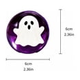 thumbnail image 2 of Halloween Ghost Ball Squishy Stress Ball Fidget Toy Slow Rising Squeeze Ball for Kids Adults Teens Anxiety Relief Anti-Stress Office Desk Classroom Party Favor Goodie Bag Filler, 2 of 6