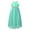Mint Green, variant on YEAHDOR Teens Girls Wedding Evening Long Dress Elegant Floral Lace Chiffon Princess Birthday Party Dress A White 6