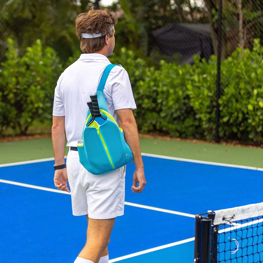 Pickleball Sling Bag - Blue