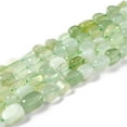 thumbnail image 2 of 1 Strand Natural New Jade Beads Strands Tumbled Stone 5~8.5x5.5~7x3.5~4mm Hole: 0.7mm about 64pcs/strand 16.34 inch(41.5cm), 2 of 4