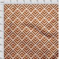 thumbnail image 4 of oneOone Polyester Spandex Rust Brown Fabric Geometric Quilting Supplies Print Sewing Fabric By The Yard 56 Inch Wide, 4 of 4