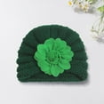 thumbnail image 2 of Baby Girls Turban Hats Caps Bonnets Headwraps For Toddlers Baby Toddler Bucket Hat for Infant Boys Girls Kids Breathable Sun Hat with Chin Strap, 2 of 3