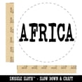thumbnail image 2 of Africa Fun Text Self-Inking Rubber Stamp Ink Stamper - Red Ink - Large 1-1/2 Inch, 2 of 7