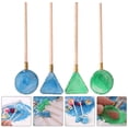 thumbnail image 3 of Shisuyan 4Pcs Miniature Fishing Net Mini Fishing Tool Model Miniature Garden Pond Beach Accessory, 3 of 8