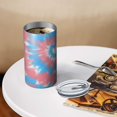 thumbnail image 3 of 20oz Coffee Tumblers Colorful Tie Dye Pattern Stainless Steel Vacuum Insulated Travel Tumbler Coffee Cups Mug with Lid and Straw with Cleaning Brush for Cold & Hot Drinks, 3 of 5