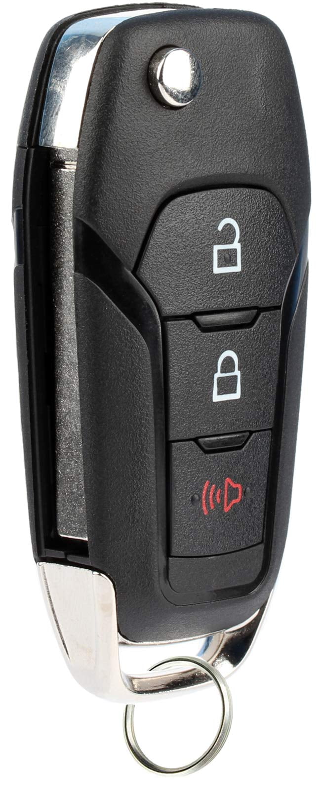 人気メーカー・ブランド KeylessOption Keyless Entry KeylessOption Car Control Remote  Fob With Uncut Blank Ignition Transponder Uncut 