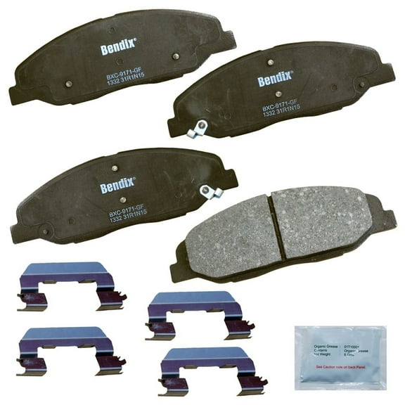 Disc Brake Pad Set Fits select: 2008 CADILLAC CTS, 2009 CADILLAC CTS HI FEATURE V6