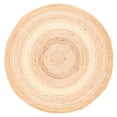 thumbnail image 2 of Safavieh Natural Fiber Konnor Striped Area Rug, Natural/Yellow, 4' x 4' Round, 2 of 7