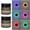 Multicolor MR, variant on AuroraX Decorative Solar Mandala Lights Outdoor Wall 2 Pack Outdoor Lanterns for Patio Waterproof Mandala Projection Light Garden Solar Decorations Pool Step