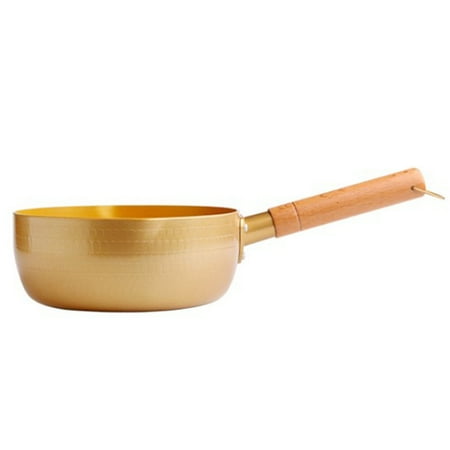 

Sofullue Pasta Pot with Wood Handle Cooking Pot All Stove Tops Compatible Easy to Clean