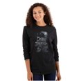 thumbnail image 3 of Devil's Pirate Ship Triangle Skull Plus Size Long Sleeve Graphic Tee Shirt Brisco Brands 2X, 3 of 5