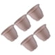 thumbnail image 2 of Yuarrent Macetas ligeras y portátiles de PP, 5 uds., todas las necesidades de jardinería, macetas de flores para interiores y exteriores, Jardín y Patio rosa 25.5*20*14.8 cm, 2 of 6