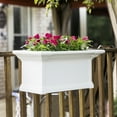 thumbnail image 5 of Mayne Yorkshire 24" x 12.1" x 10.2" Vinyl Window Box in White, 5 of 7
